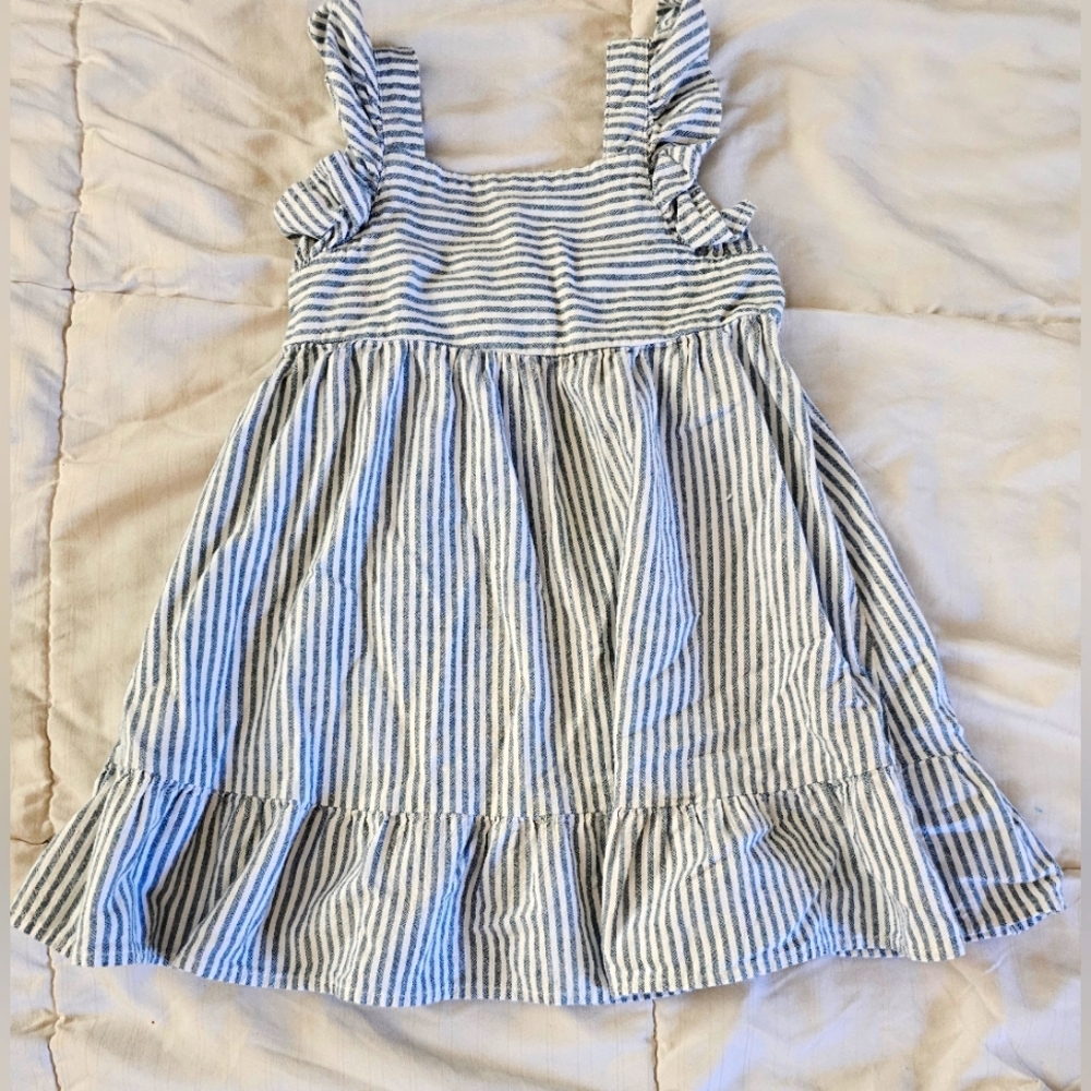 Girls striped dress 4T